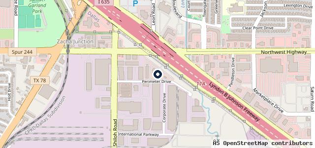 Map showing the location of TOYOTA