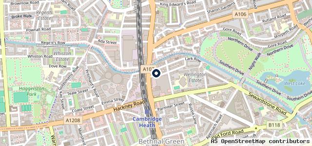 Map showing the location of Hilmi’s MOT Centre