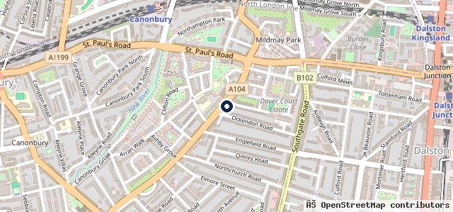 Map showing the location of Burwin Motorcycles