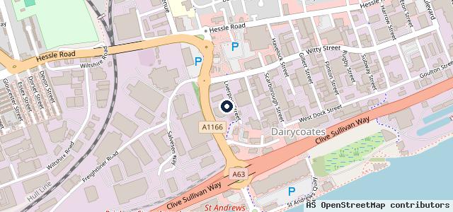 Map showing the location of Motor Care Westpoint ltd
