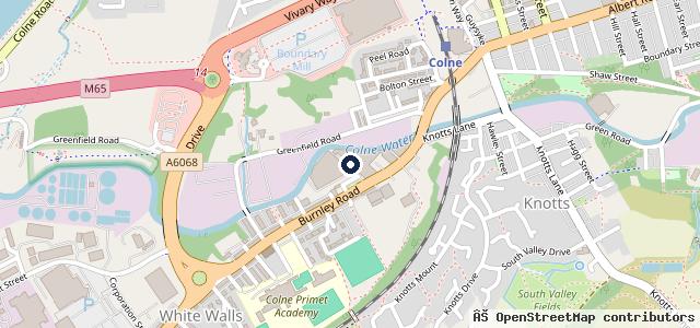 Map showing the location of C & S Coaches
