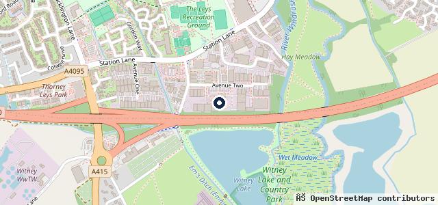 Map showing the location of J Millin & Son