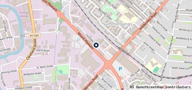 Map showing the location of Hull Van Centre Ltd
