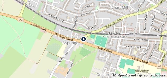 Map showing the location of MOT's Only