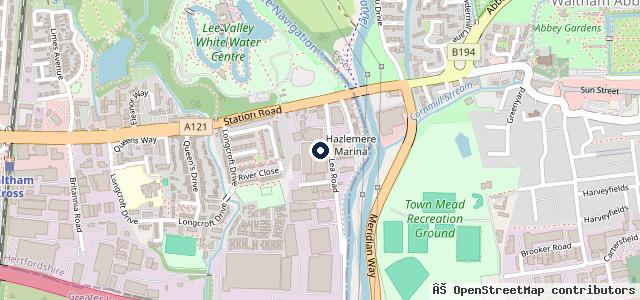 Map showing the location of Lea Motors Ltd