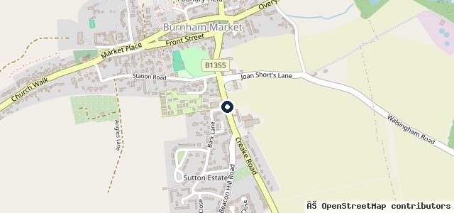 Map showing the location of Burnham Motors Garage Ltd