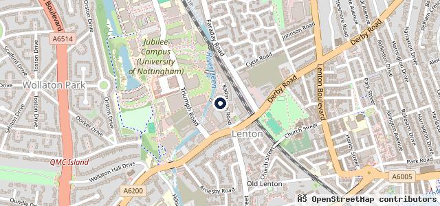 Map showing the location of TOYOTA