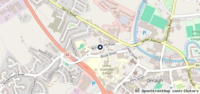 Map showing the location of Pat Kirk Ltd