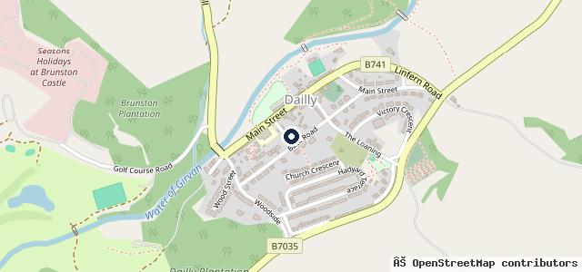 Map showing the location of Coleman Bros | Dailly
