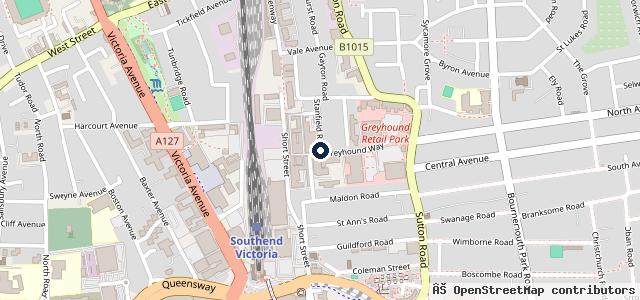 Map showing the location of Hamstel Auto Repairs