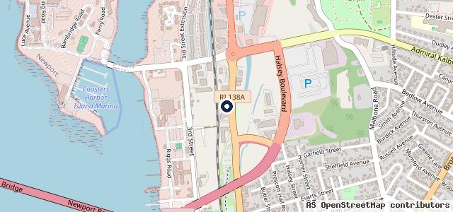 Map showing the location of Cj's Tire & Auto Service