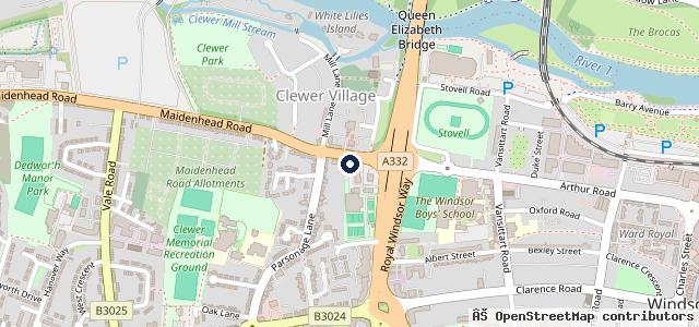 Map showing the location of Auto Care Centre