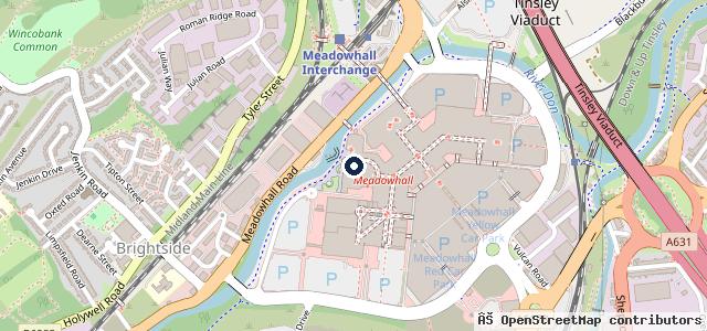 Map showing the location of The Car Wash Company