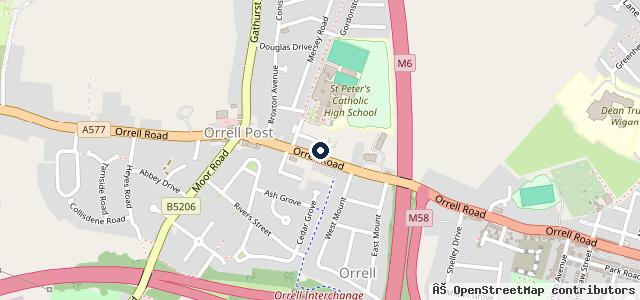 Map showing the location of Barry Brown Ltd