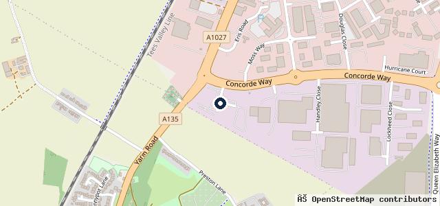 Map showing the location of Stoneacre Stockton - Volvo Cars