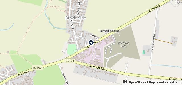 Map showing the location of Colas Mechanical Services