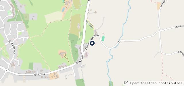 Map showing the location of Booths Garage