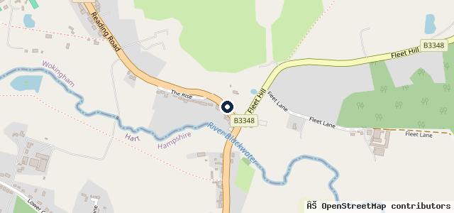 Map showing the location of Hopkinson Garages