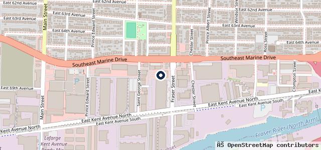 Map showing the location of TOYOTA
