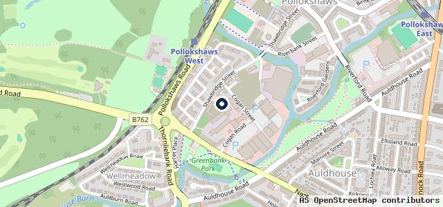 Map showing the location of Florida Motors | Glasgow
