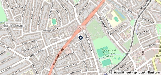 Map showing the location of Plough Lane Coachworks