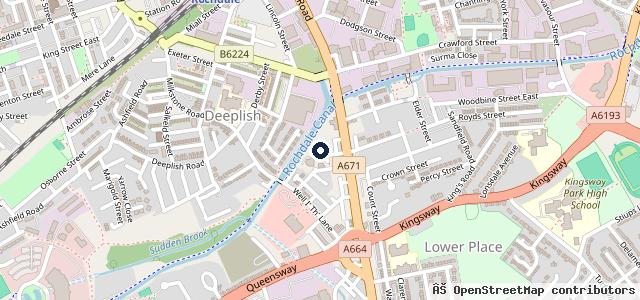 Map showing the location of ANA Garage LTD