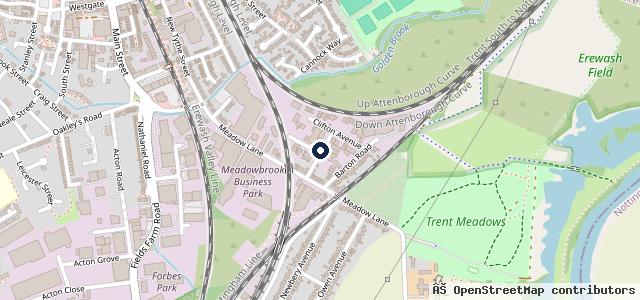 Map showing the location of Chatsworth Motors
