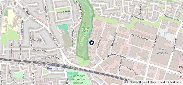 Map showing the location of I & A Car Services