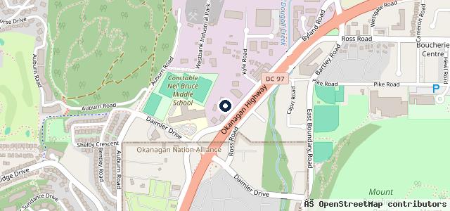 Map showing the location of Dynamic Westside Auto
