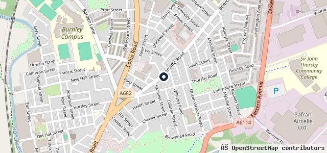 Map showing the location of Car-toon Garage