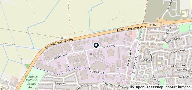 Map showing the location of Fleming Brothers Ltd