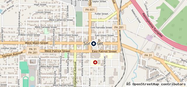 Map showing the location of Fair Test Mot's