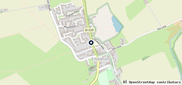 Map showing the location of J R Grieves & Co
