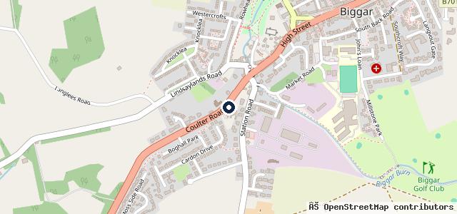 Map showing the location of J & J Campsie Ltd
