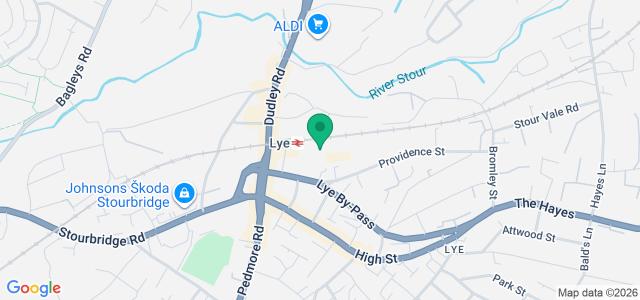 Map showing the location of Station Drive Autocentre