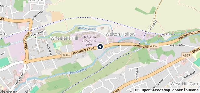 Map showing the location of Wheelers Hill