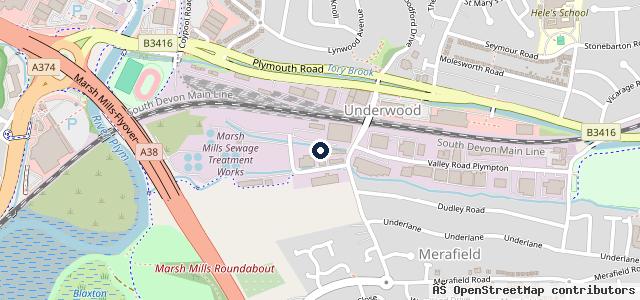 Map showing the location of Crispys Motorcycles | Plymouth