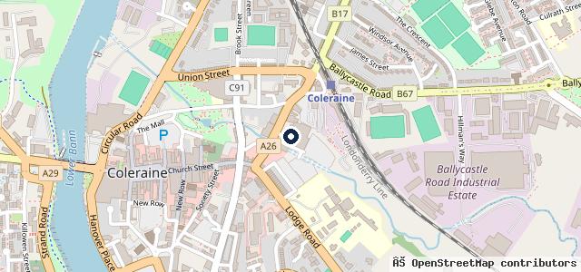 Map showing the location of Jkc Bmw