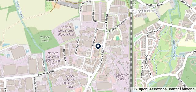 Map showing the location of P&H Motorcycles Ltd