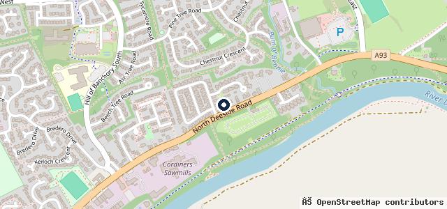 Map showing the location of Caldwell & Dempster