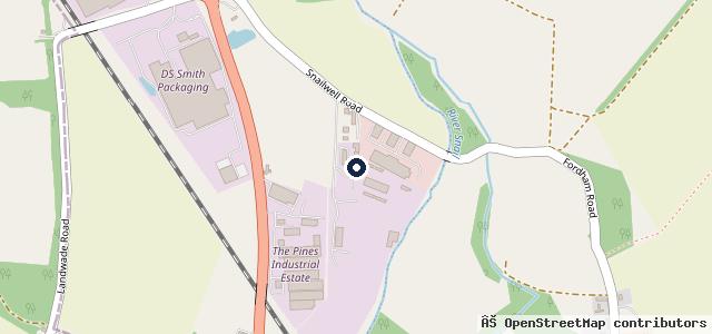 Map showing the location of C & W Automotive Ltd