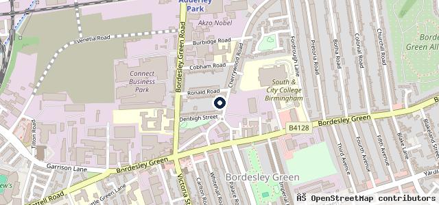 Map showing the location of Cherrywood Autos