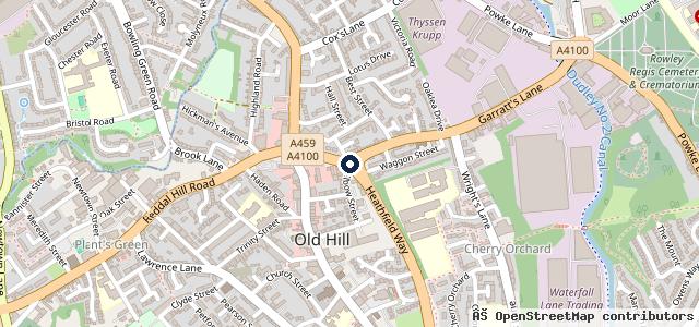 Map showing the location of Fr Motors Garage & Mot