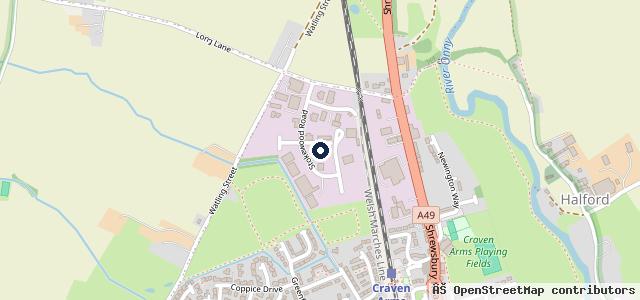 Map showing the location of MOT Clinic Ltd