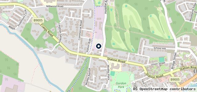 Map showing the location of Ellon Car Clinic Ltd