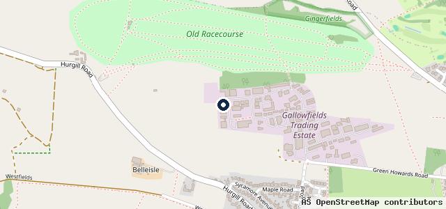 Map showing the location of ETS Services Ltd | Richmond