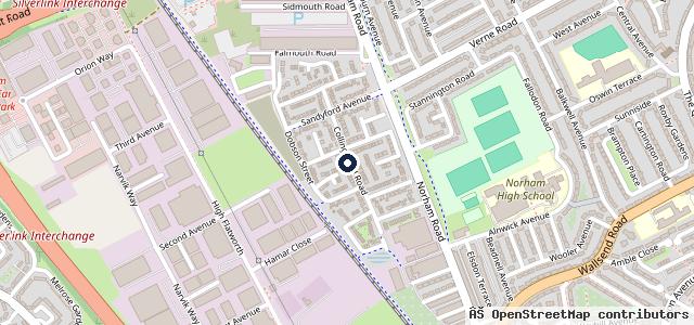 Map showing the location of Cartec Motor Company