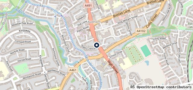 Map showing the location of S J Autos Renault Specialists