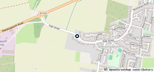 Map showing the location of Binnie & Juggins