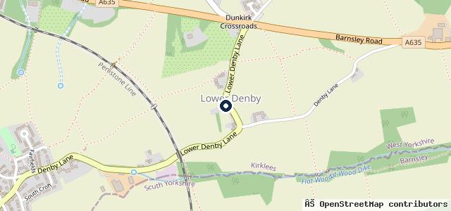 Map showing the location of L & R Metcalfe